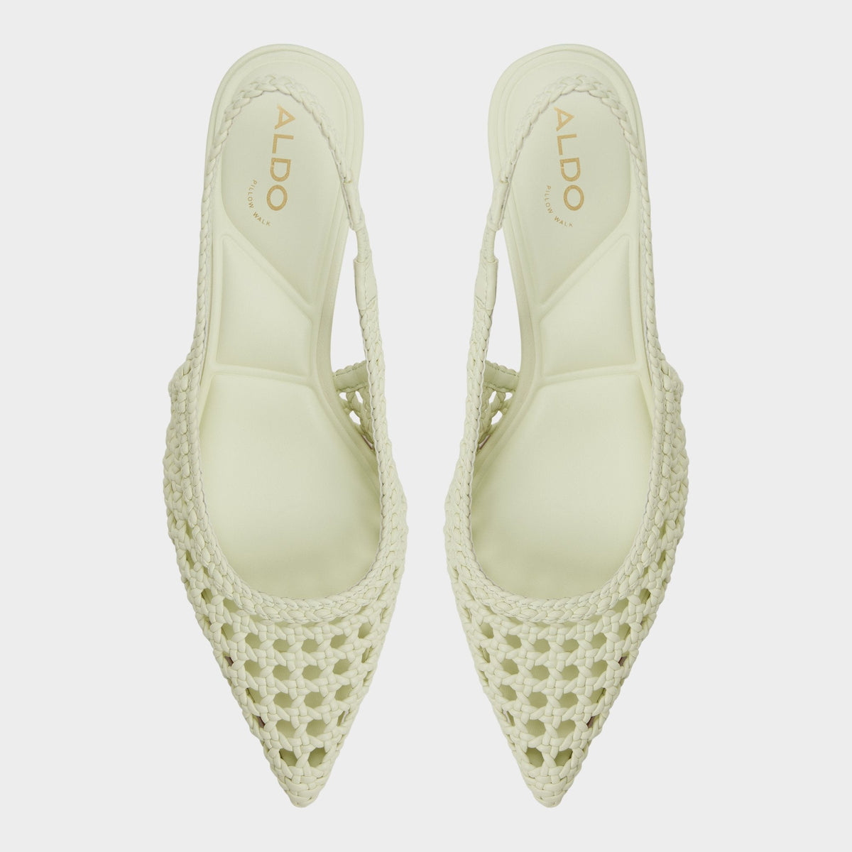 Violettia in Other Green - Sling back high heel, Kitten heel | Aldo Exclusive