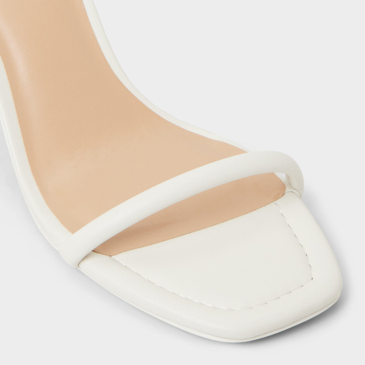 Demmi White Women's Strappy sandals - , Kitten heel | Aldo Signature