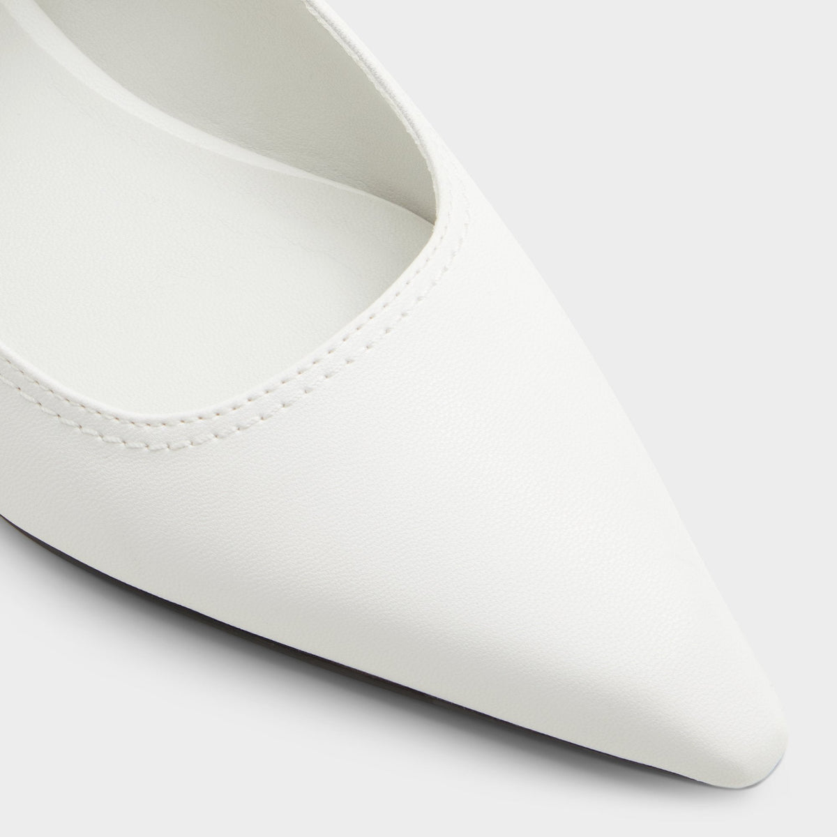 Kellya White Women's Slingbacks - Sling back high heel, Kitten heel | Aldo Classic
