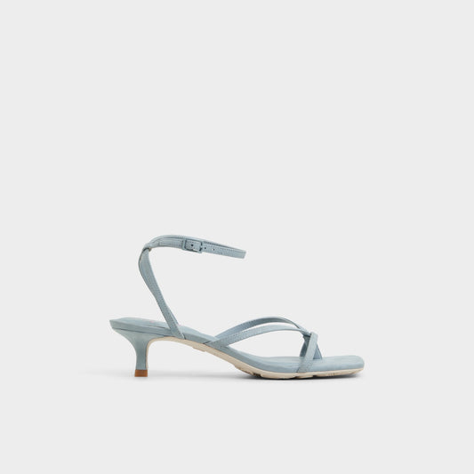 Soffie Other Blue Women's Strappy sandals - Strappy heeled sandal, Kitten heel | Aldo Essential