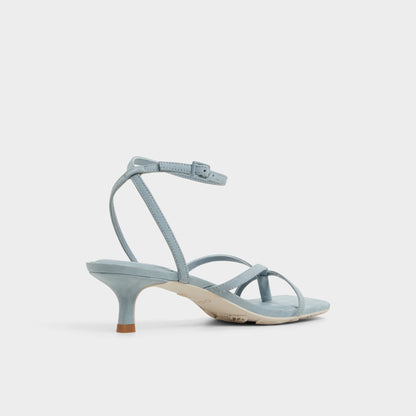 Soffie Other Blue Women's Strappy sandals - Strappy heeled sandal, Kitten heel | Aldo Essential
