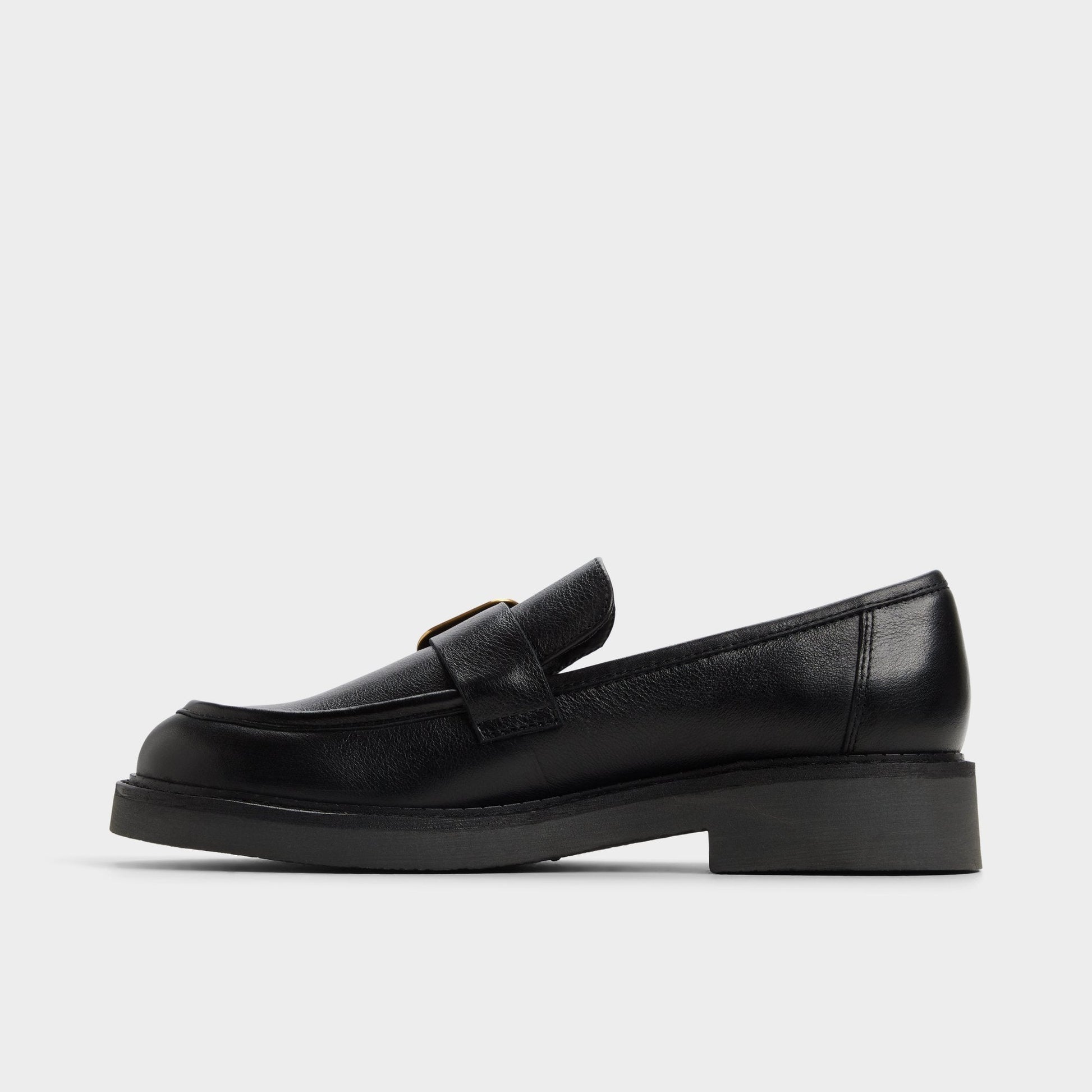Kalya in Black - Loafer, Block heel | Aldo Exclusive