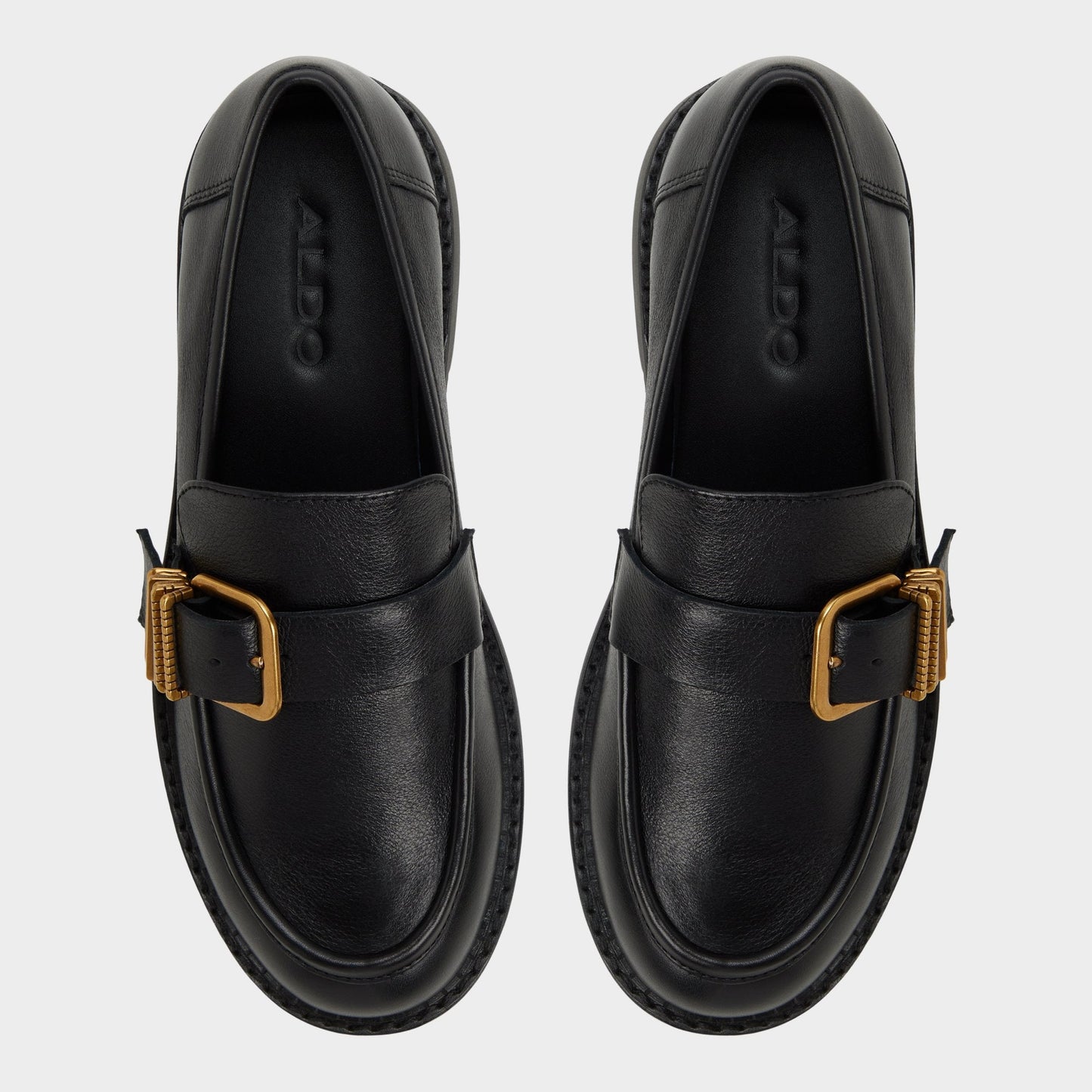 Kalya in Black - Loafer, Block heel | Aldo Exclusive