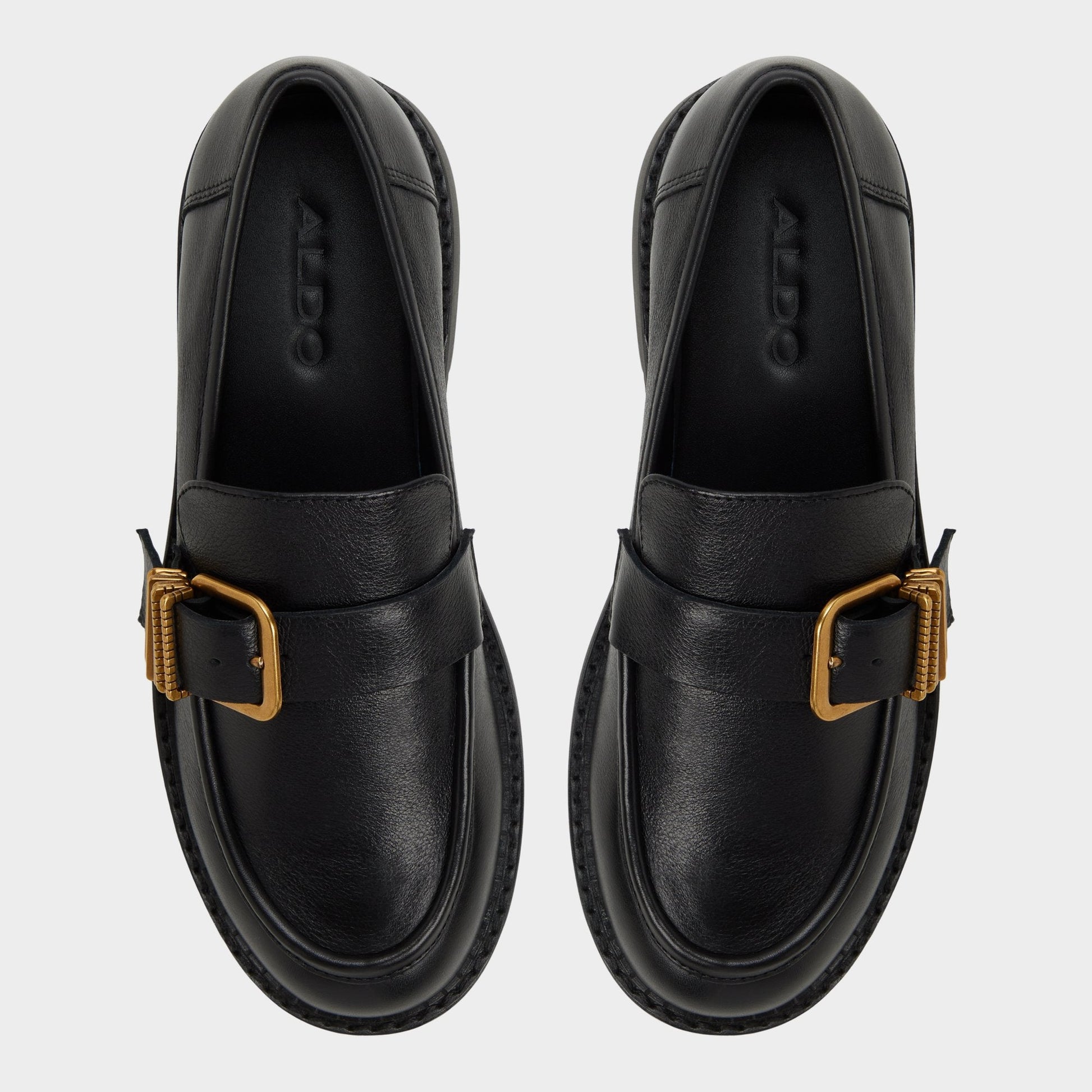 Kalya in Black - Loafer, Block heel | Aldo Exclusive