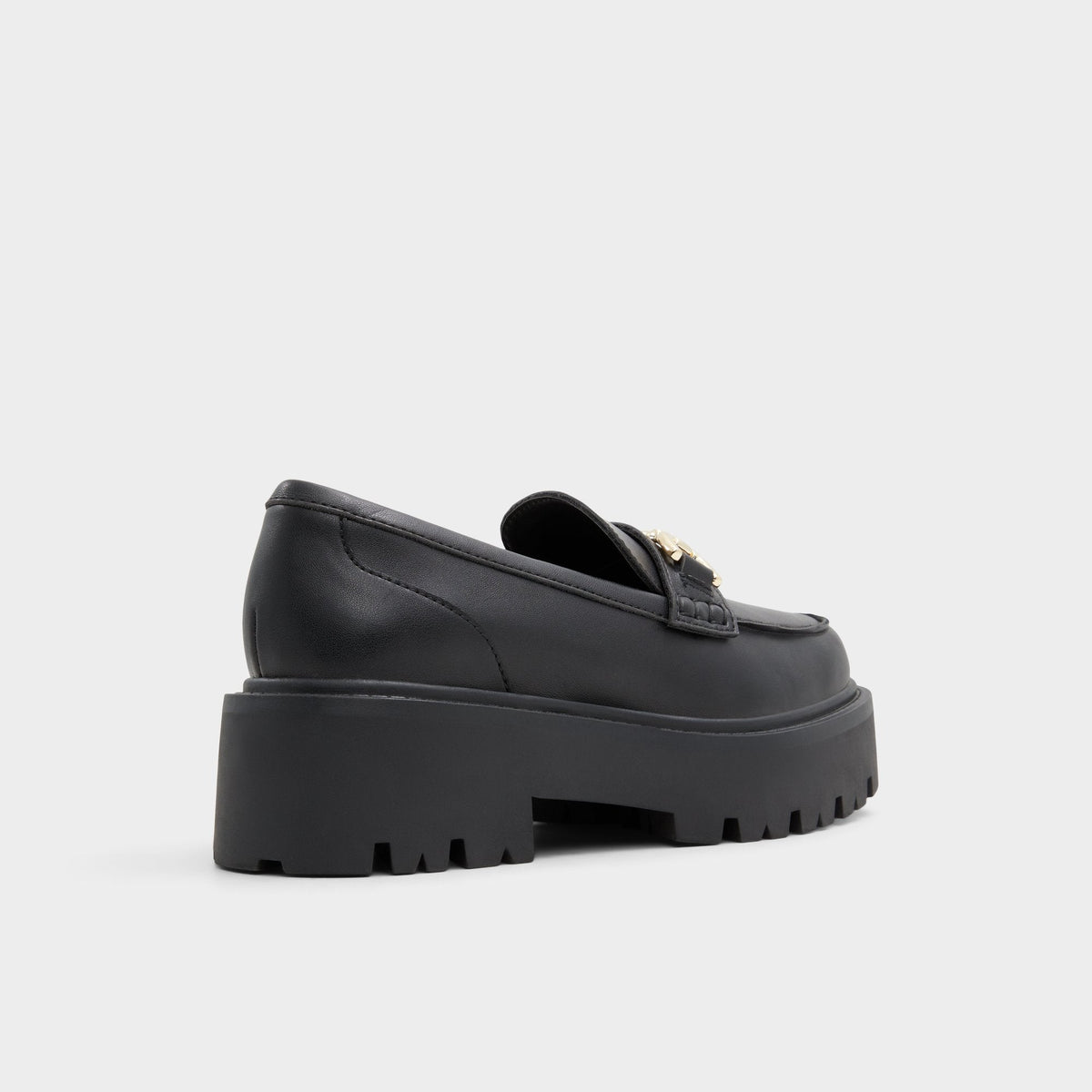 Oneameth Black Synthetic Smooth Women's Loafers & Oxfords - Loafer, Lug sole | Aldo Signature