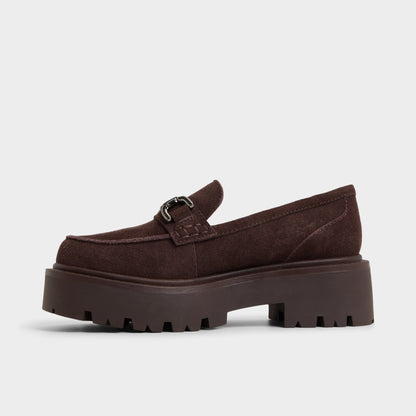 Oneameth in Dark Brown - Loafer, Lug sole | Aldo Classic