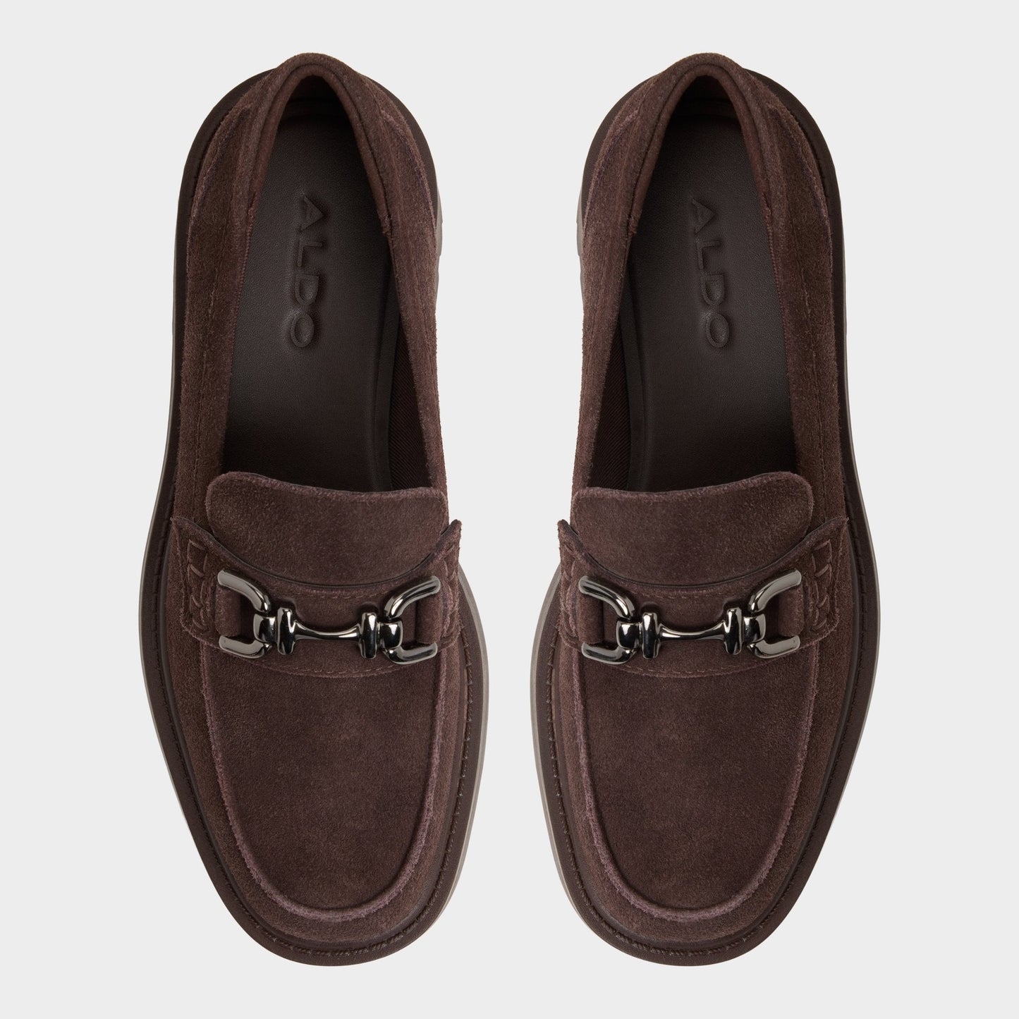 Oneameth in Dark Brown - Loafer, Lug sole | Aldo Classic