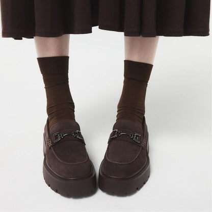 Oneameth in Dark Brown - Loafer, Lug sole | Aldo Classic