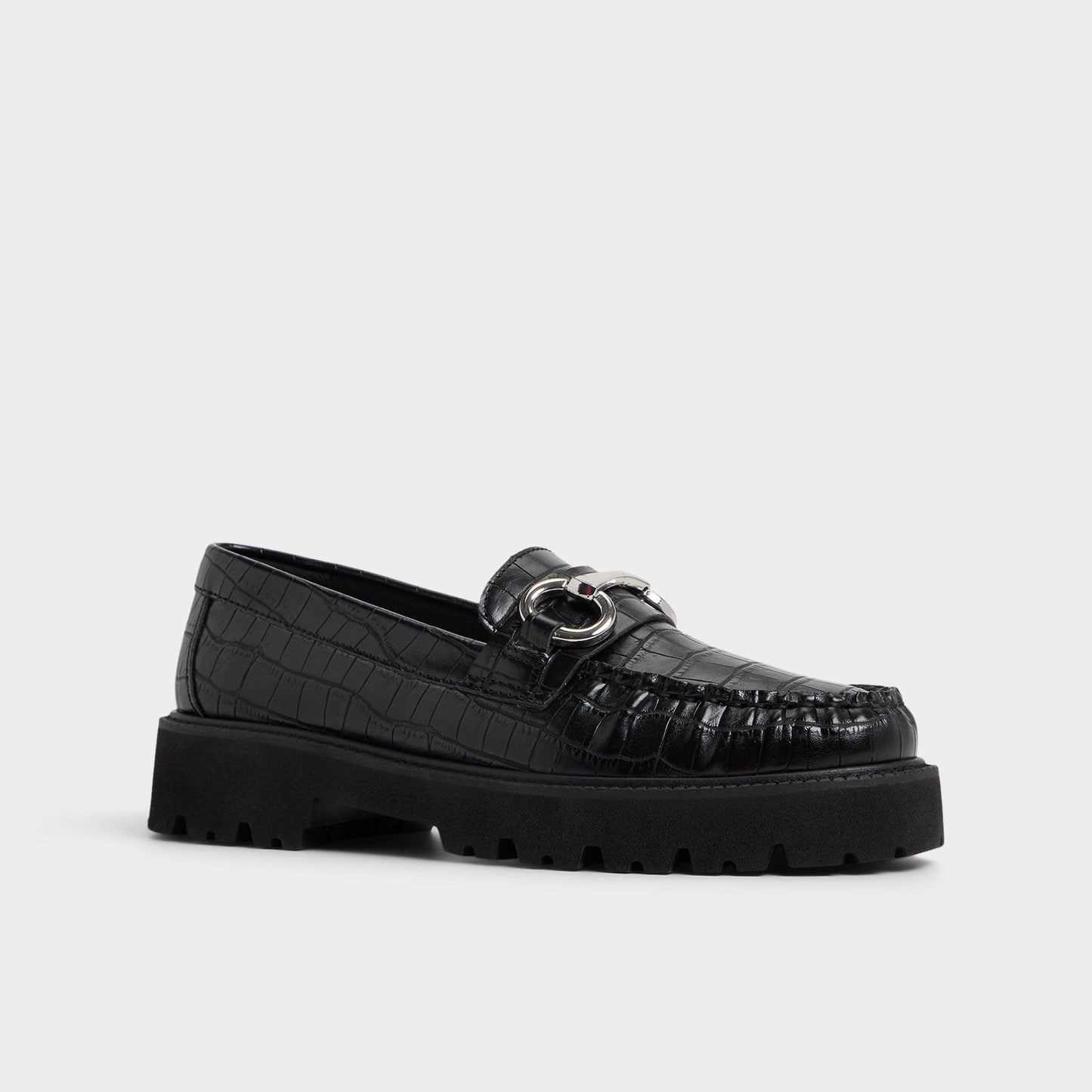Danrose Black Women's Loafers & Oxfords - Loafer, Lug sole | Aldo New