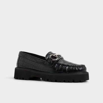 Danrose Black Women's Loafers & Oxfords - Loafer, Lug sole | Aldo New