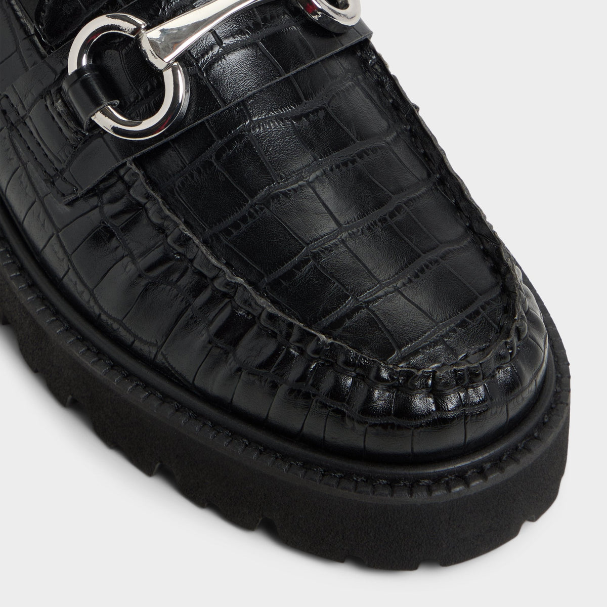 Danrose Black Women's Loafers & Oxfords - Loafer, Lug sole | Aldo New