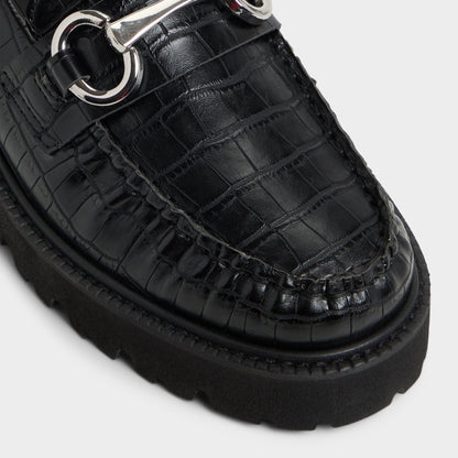 Danrose Black Women's Loafers & Oxfords - Loafer, Lug sole | Aldo New