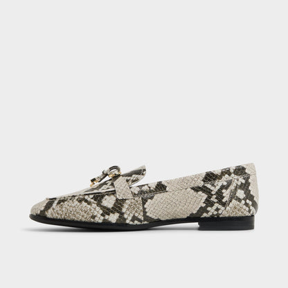 Ybilide White/Black Women's Loafers & Oxfords - Loafer | Aldo Featured