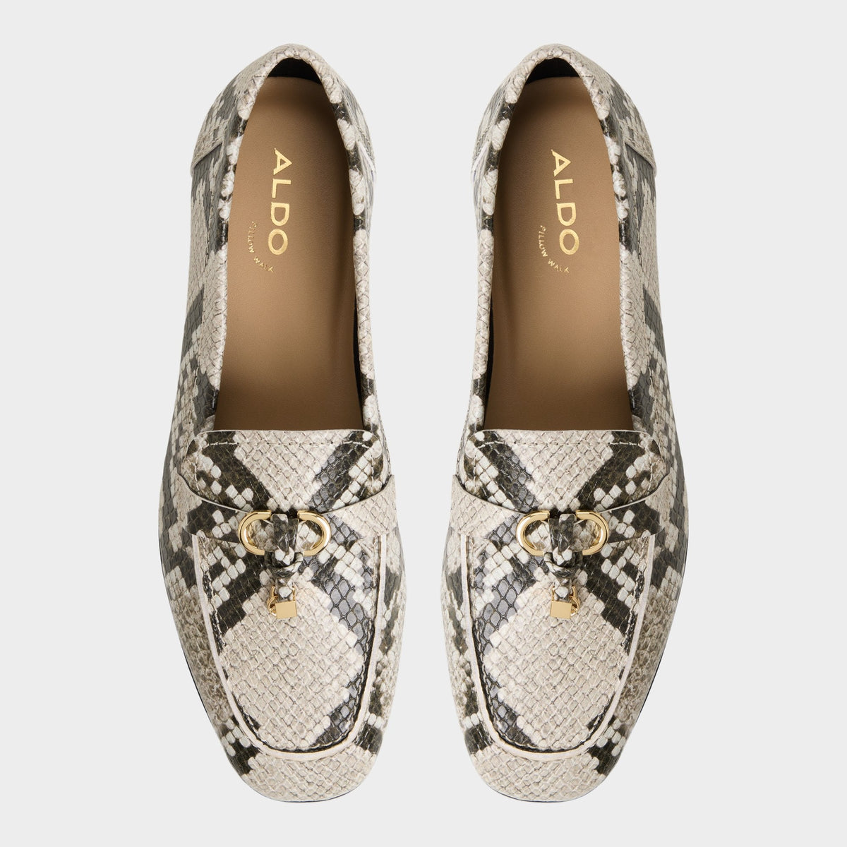 Ybilide White/Black Women's Loafers & Oxfords - Loafer | Aldo Featured