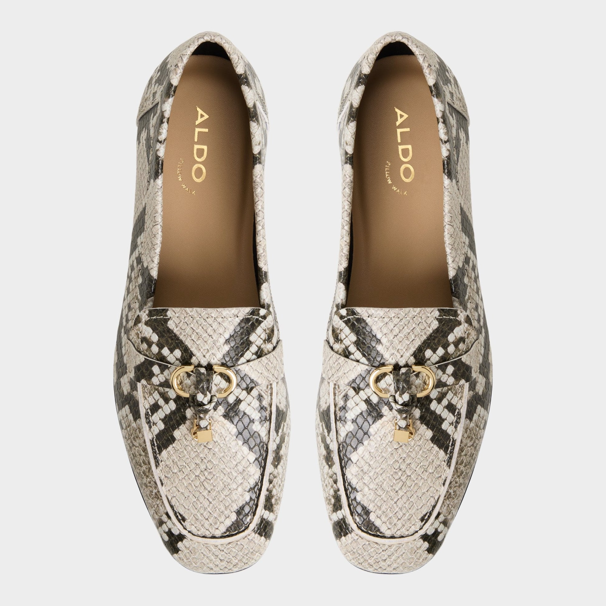 Ybilide White/Black Women's Loafers & Oxfords - Loafer | Aldo Featured