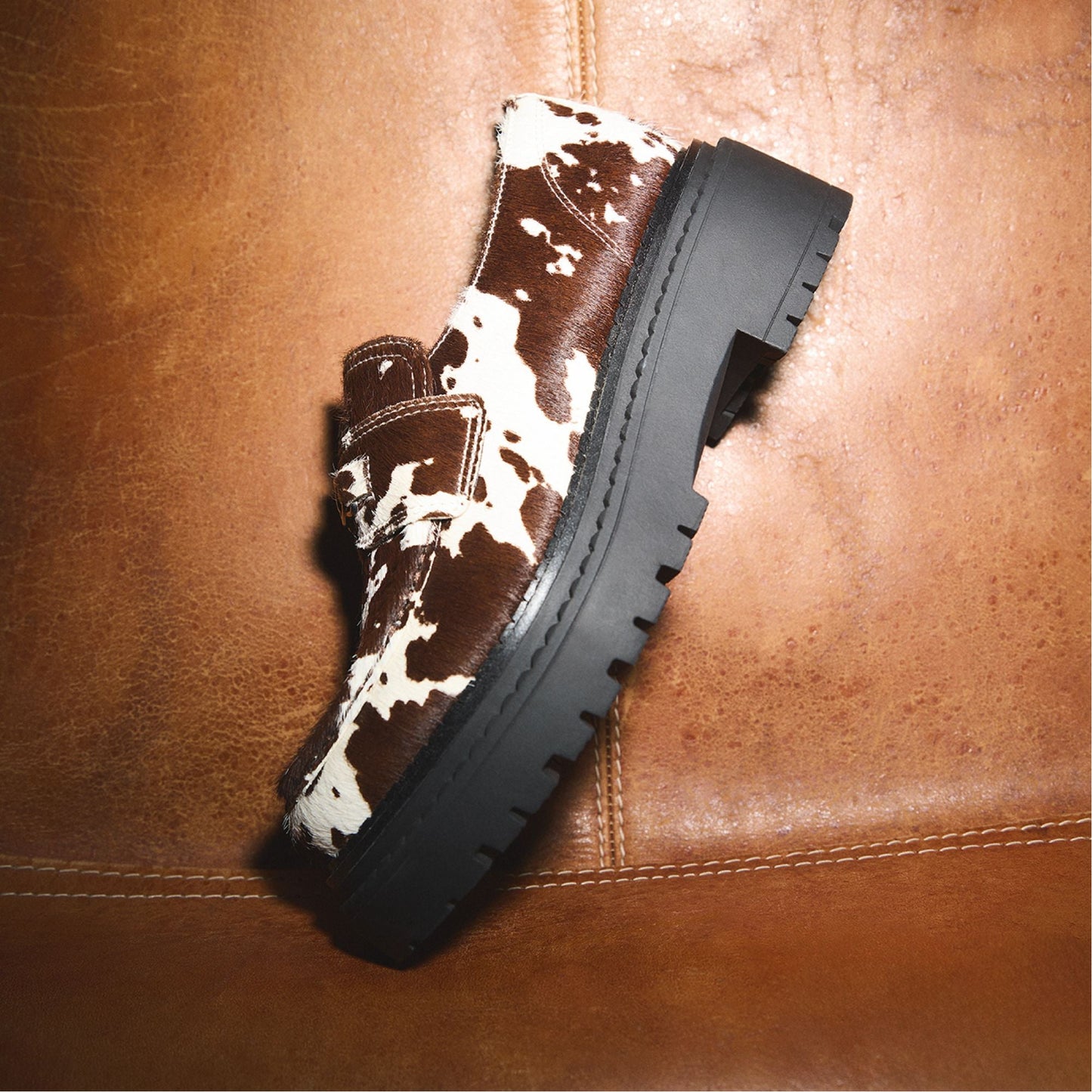Miravelle in Open Brown - Loafer, Lug sole | Aldo Exclusive