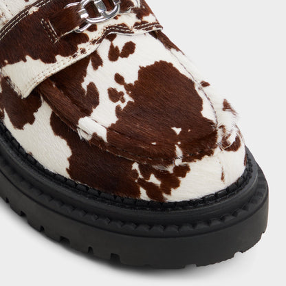 Miravelle in Open Brown - Loafer, Lug sole | Aldo Exclusive