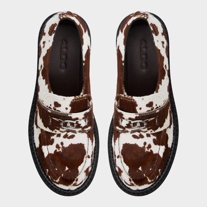 Miravelle in Open Brown - Loafer, Lug sole | Aldo Exclusive