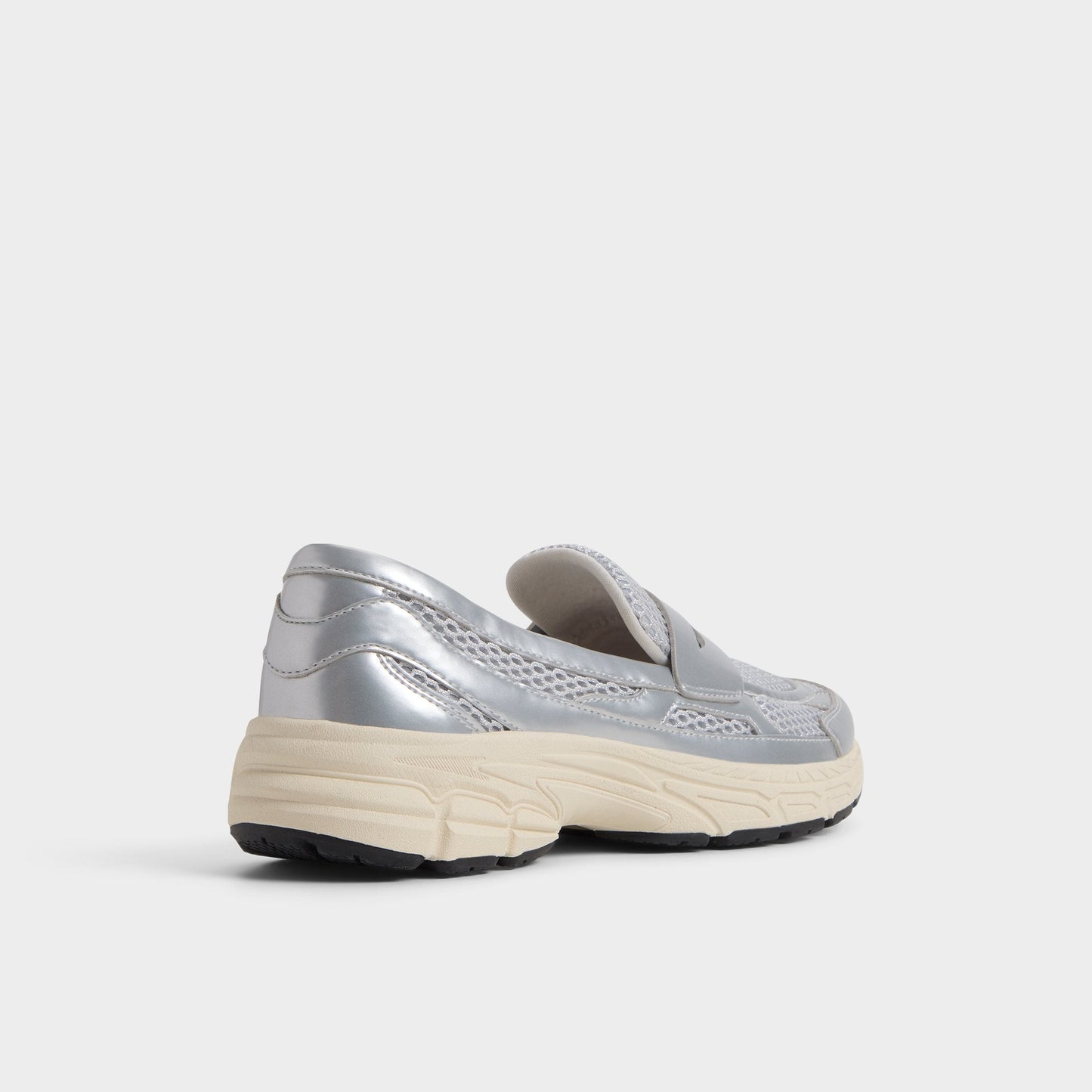 Loffy in Silver - Loafer, Jogger sole | Aldo Signature