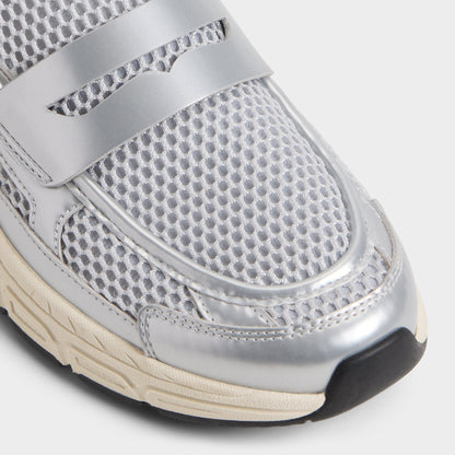 Loffy in Silver - Loafer, Jogger sole | Aldo Signature