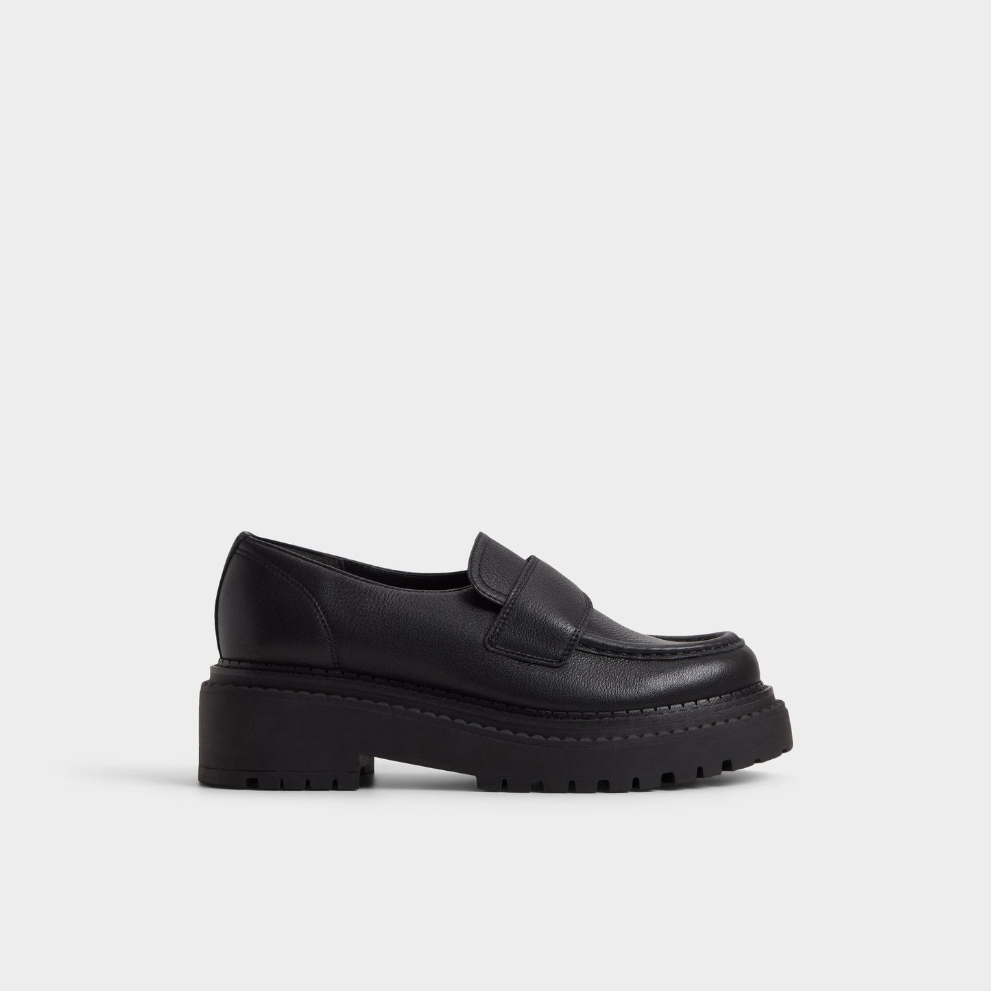 Miravella in Black - Loafer, Lug sole | Aldo Premium