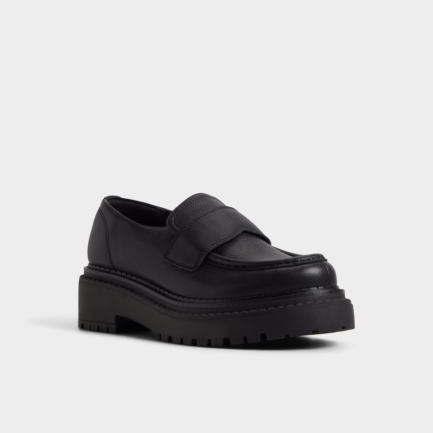 Miravella in Black - Loafer, Lug sole | Aldo Premium
