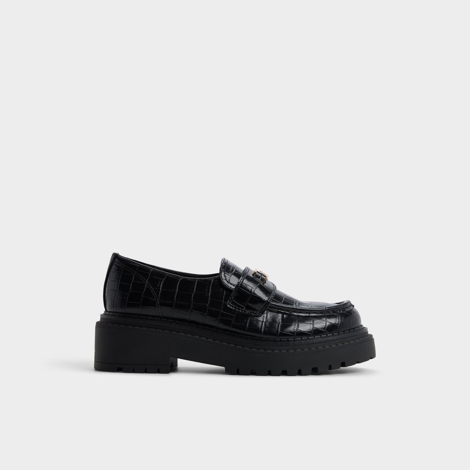 Miravelle in Black - Loafer, Lug sole | Aldo New