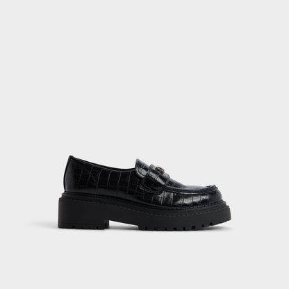 Miravelle in Black - Loafer, Lug sole | Aldo New