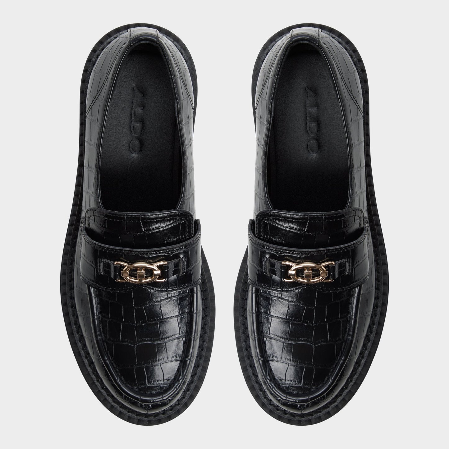 Miravelle in Black - Loafer, Lug sole | Aldo New