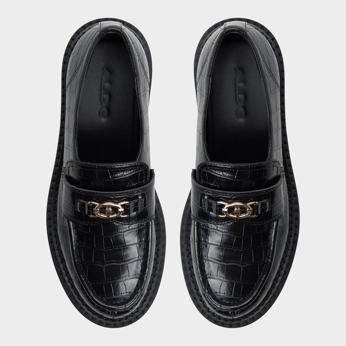 Miravelle in Black - Loafer, Lug sole | Aldo New