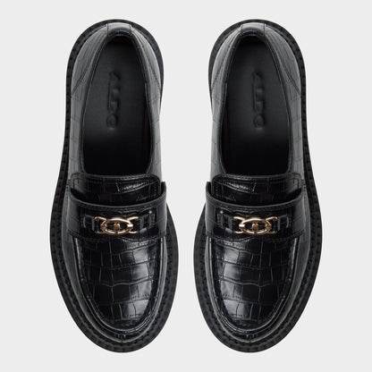 Miravelle in Black - Loafer, Lug sole | Aldo New