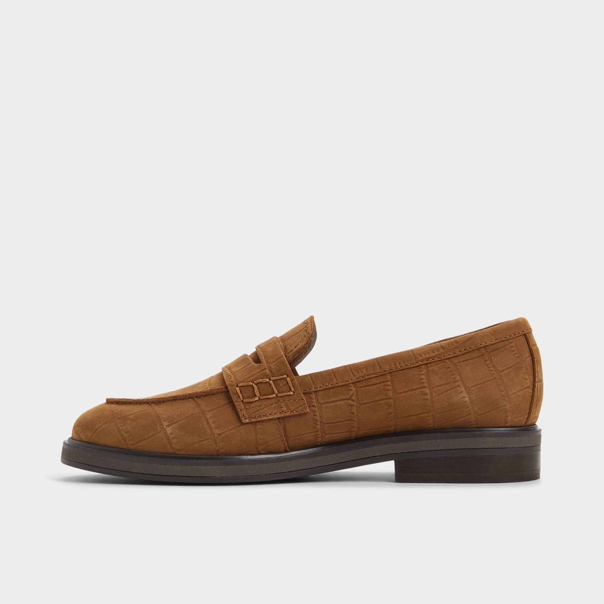 Lededanten Dark Brown Women's Loafers & Oxfords - Loafer, Block heel | Aldo Best Seller