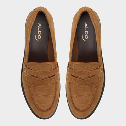 Lededanten Dark Brown Women's Loafers & Oxfords - Loafer, Block heel | Aldo Best Seller