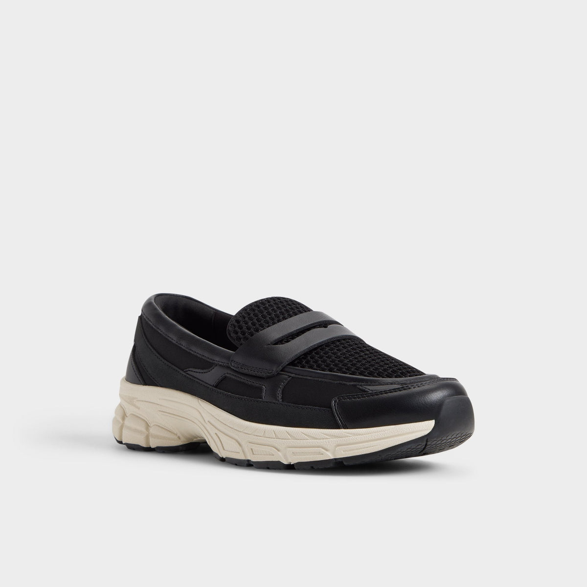 Loffy in Black - Loafer, Jogger sole | Aldo Essential
