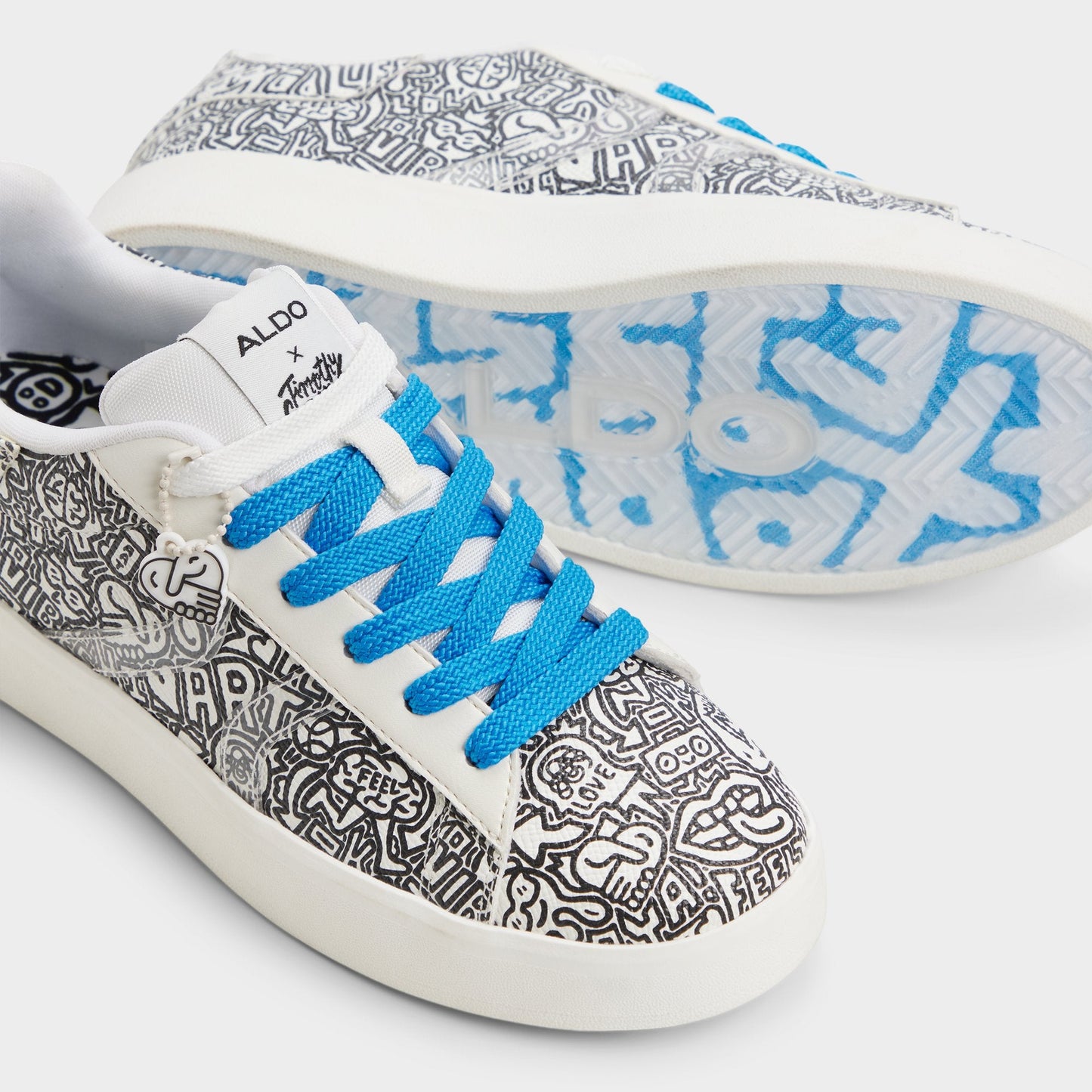 Timothy in Goodman White Black14038432 - Low top sneaker, Cup sole | Aldo Premium