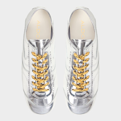Adrelya in Silver - Jogger sneaker, Jogger sole | Aldo Best Seller