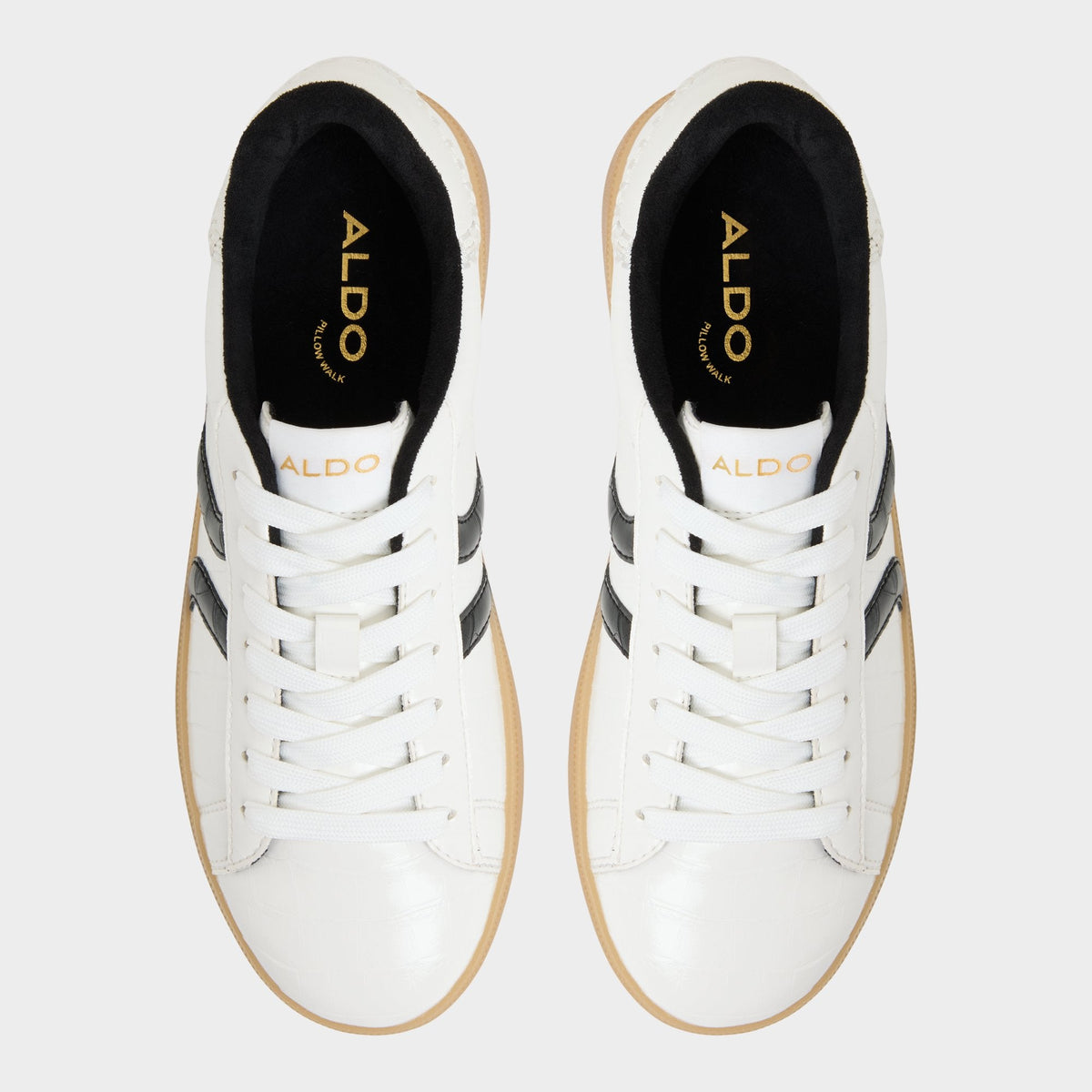 Chicsneaker2 White/Black Women's Low top sneakers - Sneaker, Cup sole | Aldo New