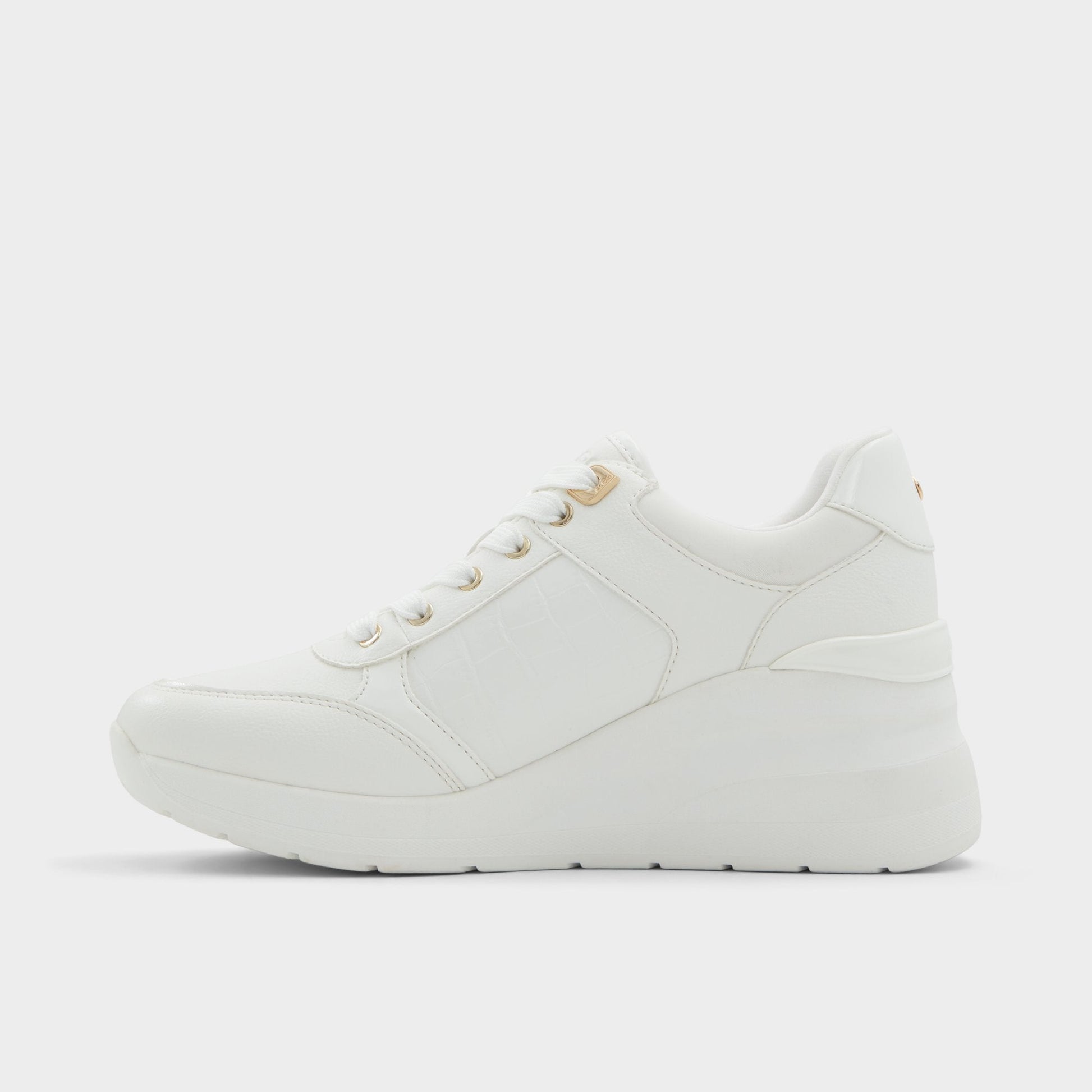 Iconistep White Overflow Women's Low top sneakers - Wedge sneaker, Wedge heel | Aldo New