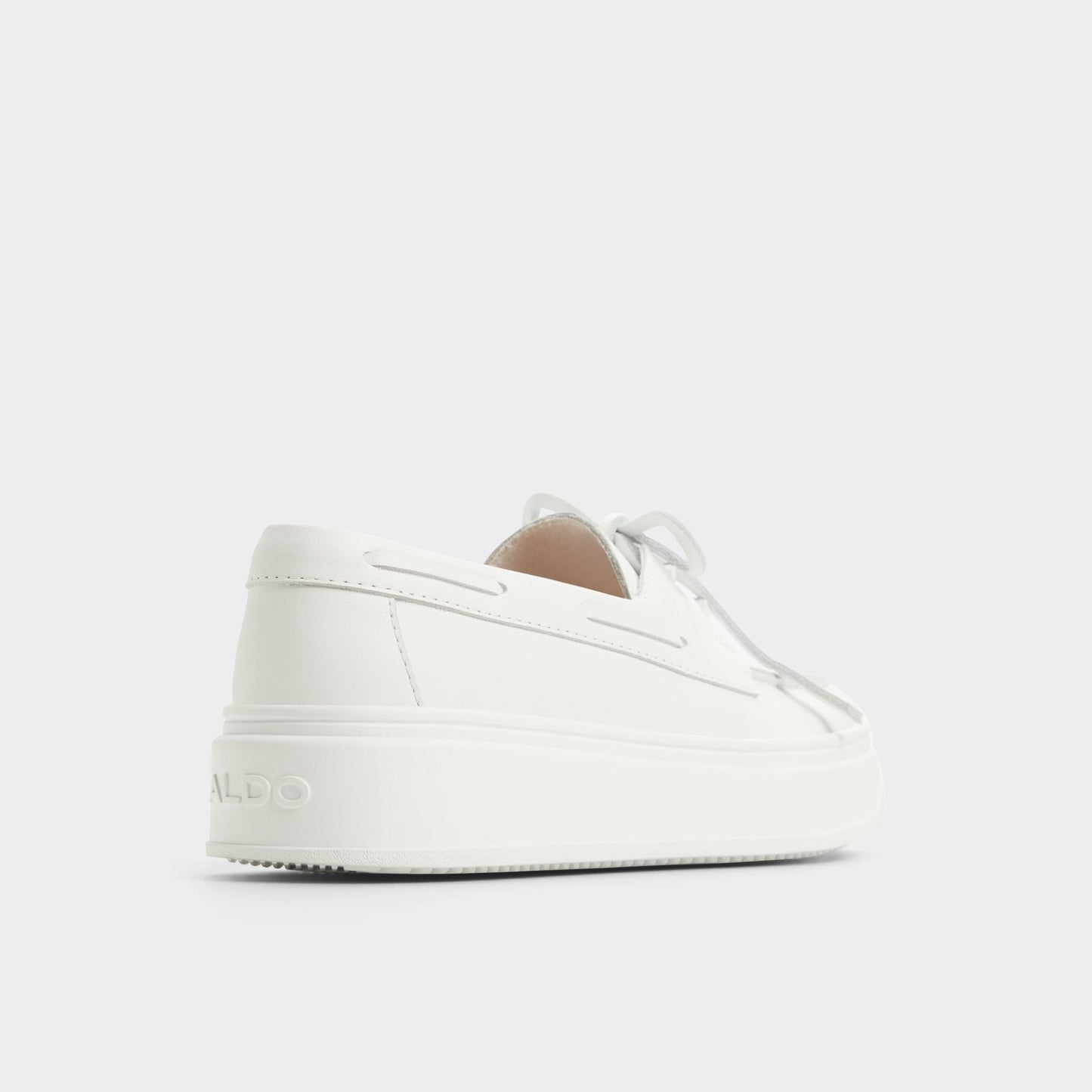 Wildbreeze Open White Women's Slip on sneakers - Boat shoe, Platform | Aldo Featured