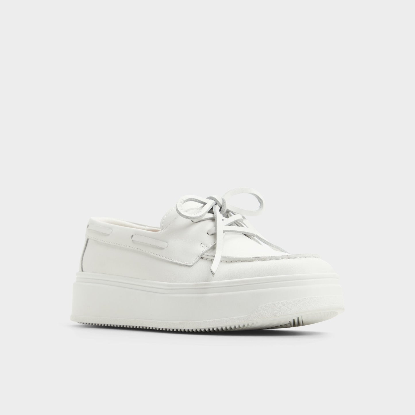 Wildbreeze Open White Women's Slip on sneakers - Boat shoe, Platform | Aldo Featured