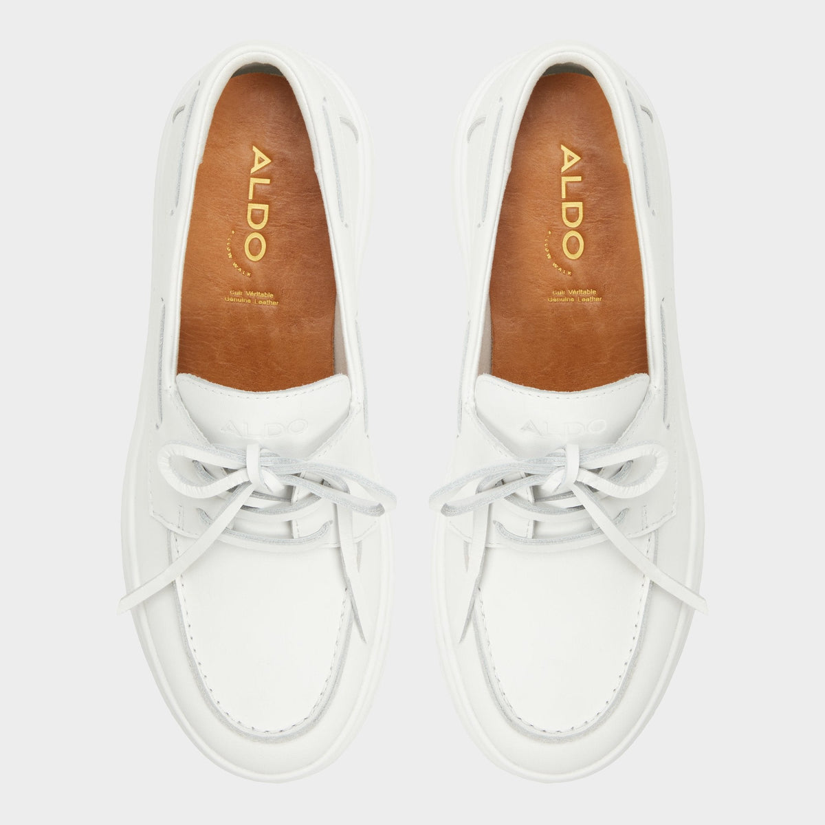 Wildbreeze Open White Women's Slip on sneakers - Boat shoe, Platform | Aldo Featured