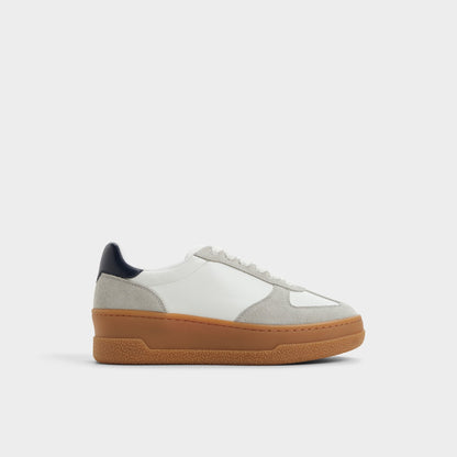 Deevale White/Grey Women's Low top sneakers - Sneaker, Platform | Aldo Recommended