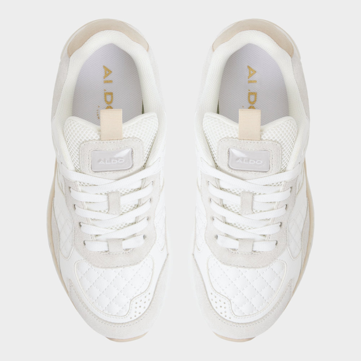 Pillowsnkr in L White - Jogger sneaker | Aldo Essential