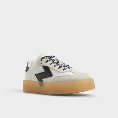 Retrostep White/Black Women's Low top sneakers - Low top sneaker, Jogger sole | Aldo New