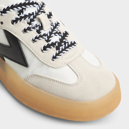 Retrostep White/Black Women's Low top sneakers - Low top sneaker, Jogger sole | Aldo New