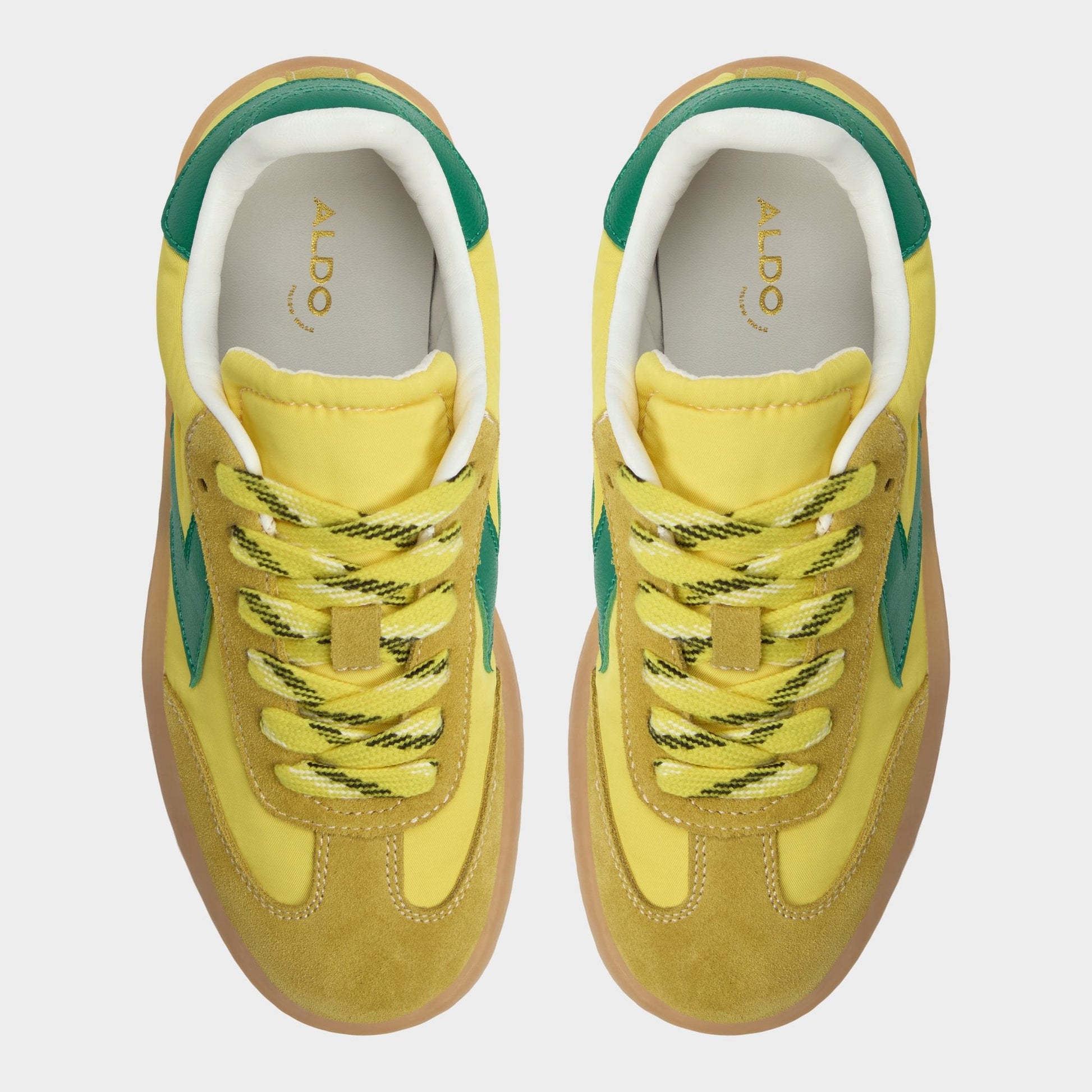 Retrostep Yellow Multi Women's Low top sneakers - Low top sneaker, Jogger sole | Aldo Essential