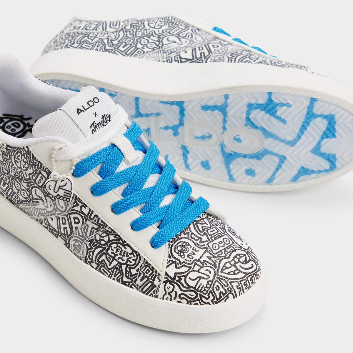 Timothy in Goodman White Black - Women's low top sneaker, Cup sole | Aldo Featured