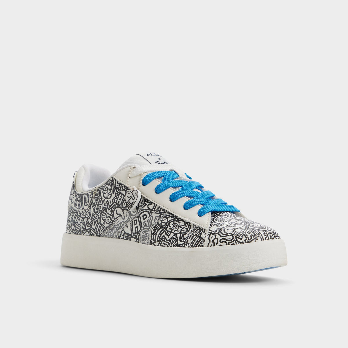 Timothy in Goodman White Black - Women's low top sneaker, Cup sole | Aldo Featured
