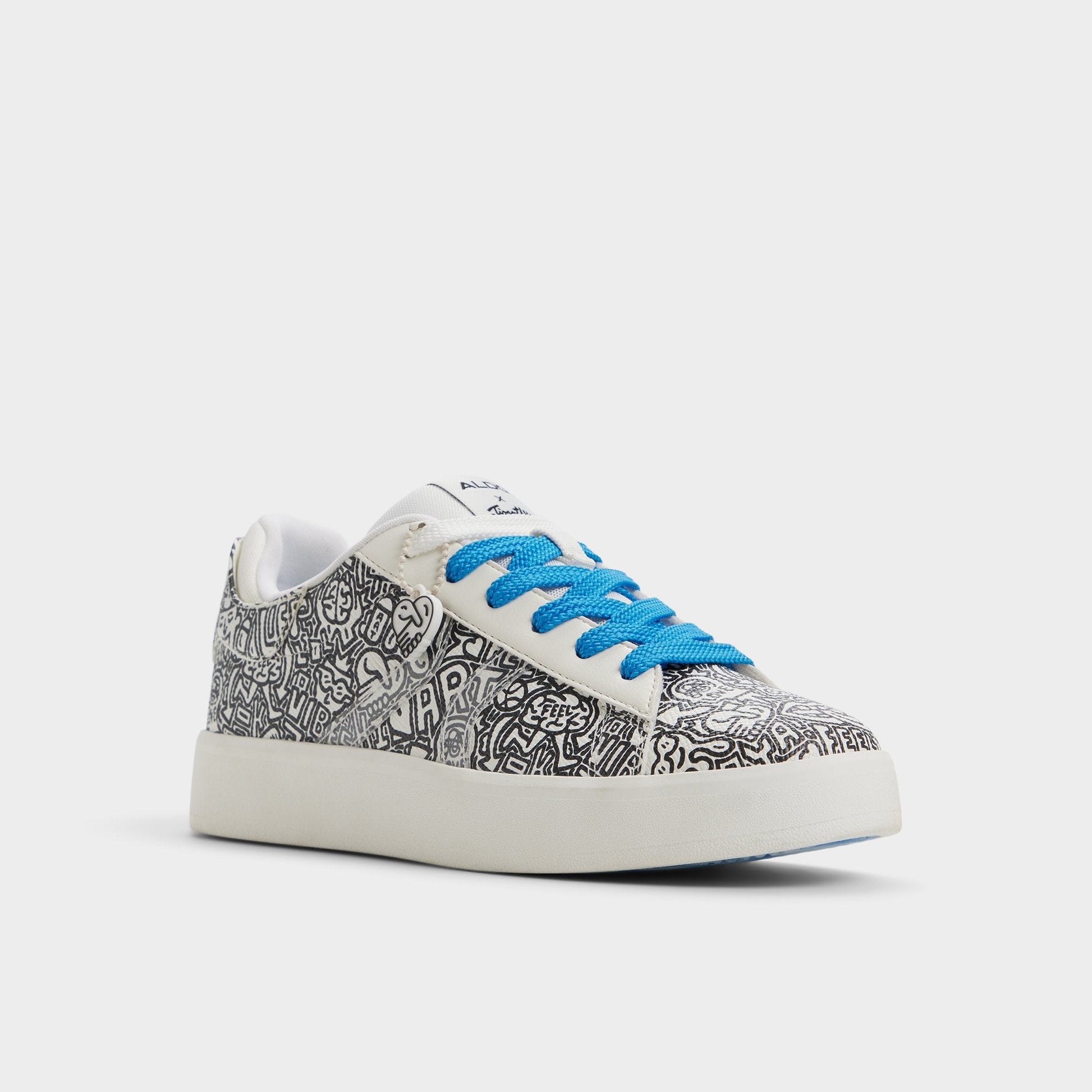 Timothy in Goodman White Black - Women's low top sneaker, Cup sole | Aldo Featured