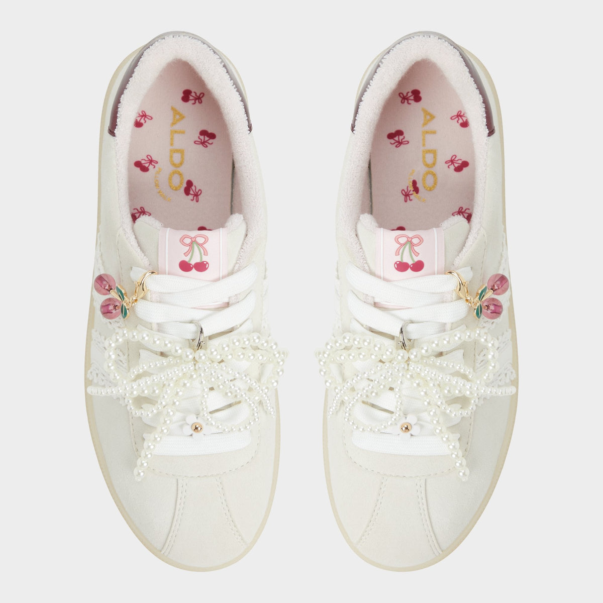 Sweetthing White/Bone Women's Low top sneakers - Low top sneaker, Cup sole | Aldo Recommended